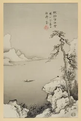 Zonder titel (Vissen in water), toegeschreven aan Uchida Shigeru
