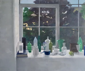 Zomerarrangement, 2020 (olieverf op doek)