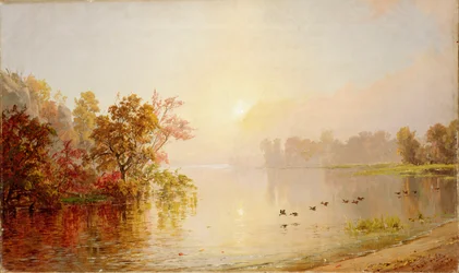 Mistige middag - herfst, 1873
