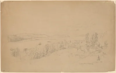 De Hudson Rivier bij Hastings