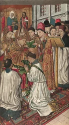 Sint Vincent gewijd door Sint Valerius