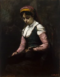 Meisje met Mandoline