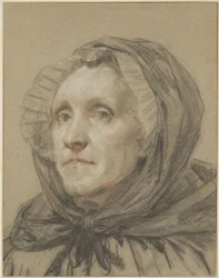 Portret van de moeder van de kunstenaar