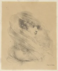 Portret van Mademoiselle Ledieu