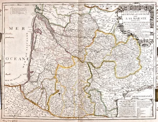 Aquitaine, Midi-Pyreneeën, Languedoc-Roussillon, Frankrijk