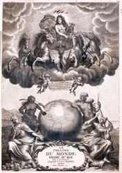 Voorpagina van het boek Le theatre du monde door J