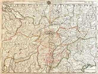 Duitsland (deelstaat: Baden-Württemberg, Beieren), Oostenrijk (deelstaat: Voralberg, Tirol, Salzburg, Karinthië), Liechtenstein, Zwitserland (kanton: Thurgau, Appenzell Ausserrhoden, Appenzell Innerrhoden, St.