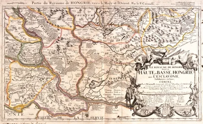 Hongarije (districten: Somogy, Baranya, Tolna, Bács-Kiskun, Csongrád, Békés), Roemenië (districten: Arad, Alba, Hunedoara, Timi, Cara-Severin), Noord-Servië, Kroatië (districten: Vukovar-Syrmia, Osijek-Baranja, Brod-Posavina).
