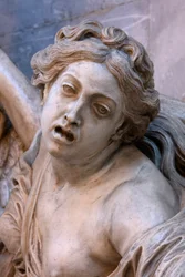 Parochiekerk Saint-Thomas, Het mausoleum van de maarschalk van Saksen, detail, Straatsburg (foto)