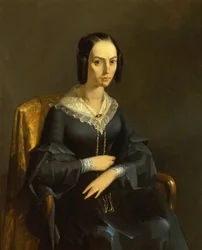 De gravin van Valmont, ca. 1841 (olieverf op doek)