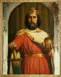 Karel de Grote, koning der Franken