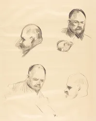 Ambroise Vollard, vier schetsen