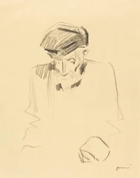 Portret van Renoir (tweede plaat)