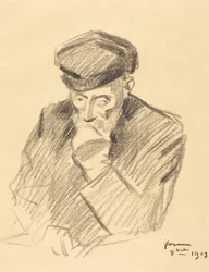 Portret van Renoir (vierde plaat)