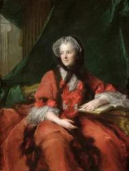 Portret van Madame Maria Leszczynska (1703-68)