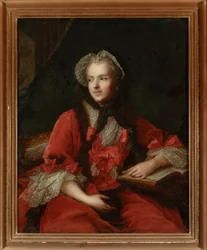 Portret van Maria Leszczyńska