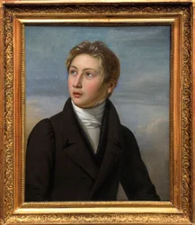 Het Portret van Liszt als Kind - Portret van Franz Liszt (1811-1886), door Jean Vignaud (1775-1826) in 1826 - Museum voor Schone Kunsten van Nimes