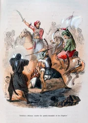 Ibrahim Pasja vecht tegen de wahabieten, Saoedi-Arabië, 1811-1818, 1847
