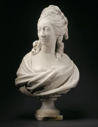 Buste van Anne-Marie-Louise Thomas de Domangeville de Sérilly, gravin de Pange, 1780