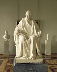 Francois Marie Arouet Voltaire (1694-1778) 1781 (marmer)