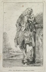 Modefiguren: Staande man Acconde