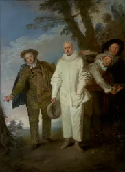 De Italiaanse Komedianten, ca. 1720