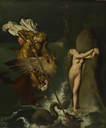 Angelica gered door Ruggiero