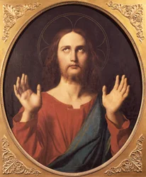 Christus, door Jean Auguste Dominique Ingres
