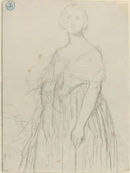 Schets voor Madame Moitessier