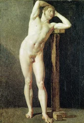 Studie van een man, c.1801