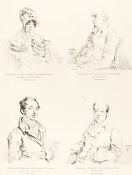 Sylvester (Douglas) Lord Glenbervie; Katherine Anne (North) Glenbervie; Frederic (North) Graaf van Guilford; Frederic Sylvester Douglas