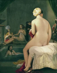 De kleine baadster in de harem, 1828