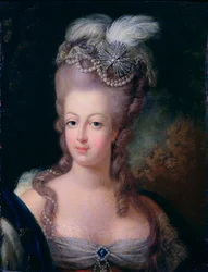Portret van koningin Marie Antoinette van Frankrijk, 1775