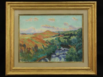 Landschap bij Creuze, Crozant