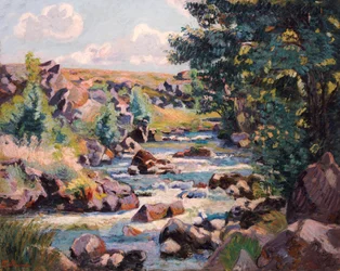 Pontgibaud platteland, 1893