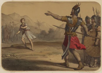 Goliath daagt David uit