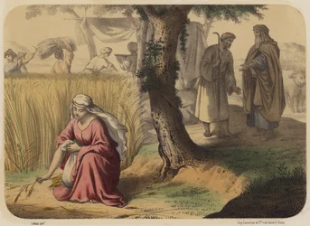 Ruth in het veld van Boaz