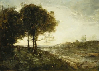 Een rivier in Romagna