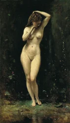 Frans:  Le Bain de Diane (La Fontaine) Diana Bad (De Fontein)