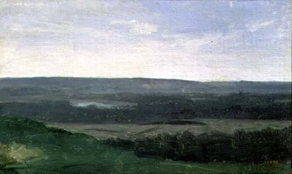 Landschap met Verre Bergen, c.1840-45