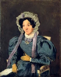 Madame Corot, moeder van de kunstenaar, ca. 1845