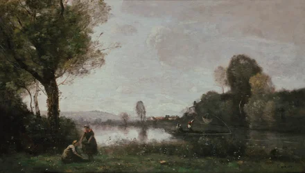 Seine Landschap bij Chatou, 1885