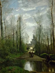 De kerk van Marissel, nabij Beauvais