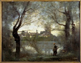 Uitzicht op Mantes (Mantes-la-Jolie, Yvelines)