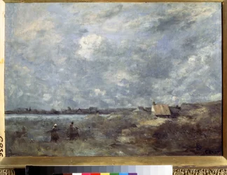 Stormachtig weer. Pas de Calais