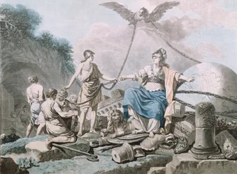 Allegorie van de Bevrijding van Slaven