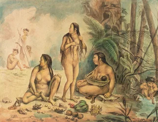 Inheemse bevolking van Cantagalo, ca. 1826