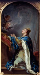 Portret van Jeanne de Frankrijk