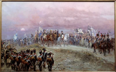 Avond van de Slag bij Jena 14/10/1806