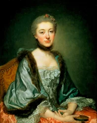 Portret van Marie Angélique Vérany de Varennes, Mme Georges Gougenot de Croissy
